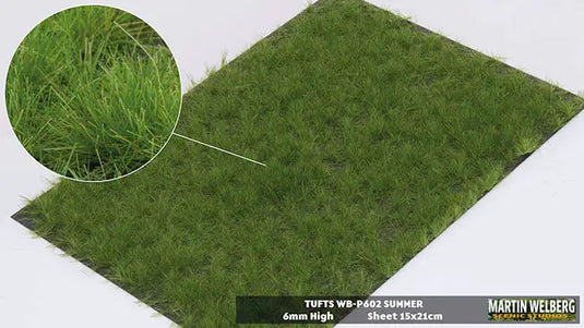 Martin Welberg – Touffes d'herbe (Tufts) – 6 mm / Été (Summer) (440-P602)