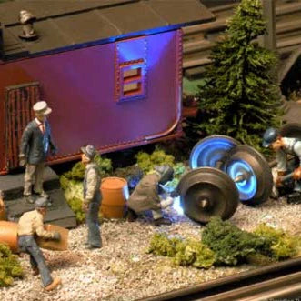 Chargez l'image dans la visionneuse de la galerie, Evan Designs Welding Effects Pico LED Kit - 3 LEDs Resistors &amp; Wire - Universal 7-19V AC/DC Input
